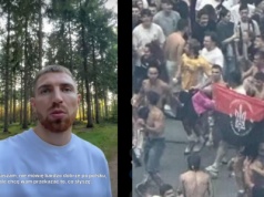 Ukrainiec przeprasza. To on wniósł banderowską flagę na Stadion Narodowy [WIDEO]