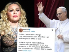 Madonna poprosiła papieża, żeby wybrał się do Strefy Gazy z pomocą humanitarną