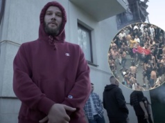 Wniósł flagę UPA na koncert w Warszawie. Teraz przeprasza