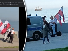 Szokujące sceny w Gdyni. Policja spisała trzech skinheadów