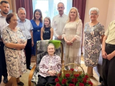 Pani Jadwiga Leśniewska z gminy Kulesze Kościelne świętuje setne urodziny [foto]
