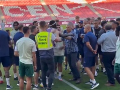 Maccabi kontra Raków. Zaiskrzyło na treningu, jest nagranie