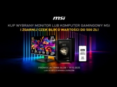 Wybierz desktop lub monitor MSI. Zgarnij do 500 zł zwrotu przez BLIK