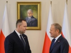 Tusk komentuje spotkanie z Nawrockim. 