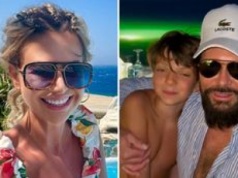 Maja Rutkowski wyleguje się nad basenem podczas LUKSUSOWYCH wakacji. 