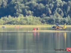 Tragedia w Dobromierzu. Mężczyzna utonął w jeziorze