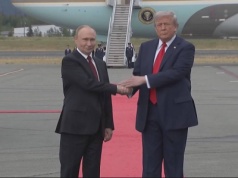 Spotkanie Donalda Trumpa z Władimirem Putinem. Prezydent Rosji przybył na Alaskę