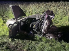 Tragedia na DK57. Nie żyje ojciec i jego synek