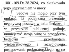 Winny – bez wyroku, procesu a nawet aktu oskarżenia