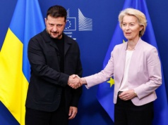 Prezydent Ukrainy w Brukseli. 