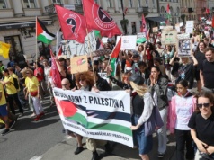 Marsz Dla Palestyny w stolicy. Protestujący chcą zawieszenia współpracy z Izraelem