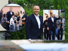 Prezydent Nawrocki zajrzał na stare śmieci. Sąsiedzi zgotowali mu serdeczne powitani…