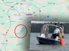 Wołała na pomoc z wody, nieomal nie utonęła. Policja ukarała ją mandatem