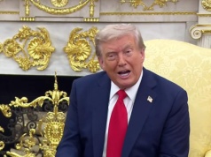 Odlot Trumpa na spotkaniu z Zełenskim. 