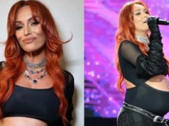 Ciężarna Joanna Lazer z Red Lips odsłoniła brzuch i ujawniła płeć dziecka na scenie w Sopocie