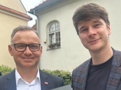 Duda spotkał się z synem Nawrockiego i się zaczęło. Lawina komentarzy