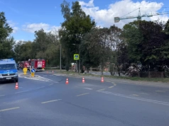 Zamknięta droga, ewakuacja okolicy. Potężny wyciek gazu w Cieplicach