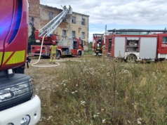 Pożar dachu budynku mieszkalnego w Śliwnie!