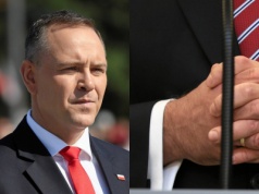 Spójrzcie na mankiety koszuli Nawrockiego. Modowa wpadka? Ekspertka nie ma wątpliwości