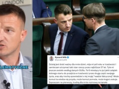 Poseł Wilk z Konfederacji znany z politykowania w stanie naprutym świętuje pół roku w trzeźwości