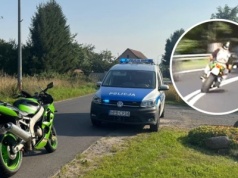 Brawurowy pościg za motocyklistą. Nie opłaca się uciekać