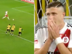 Chciał być niczym Zidane! Fatalne pudło z rzutu karnego w 98. minucie [WIDEO]