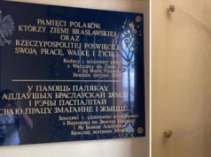 Z kościoła w Brasławiu usunięto polską tablicę pamiątkową