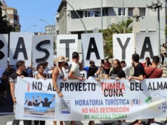 Kolejny protest przeciwko luksusowemu kurortowi na Teneryfie