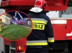 Tragiczny pożar w Gniewie. Nie żyje kobieta i jej 11-miesięczne dziecko