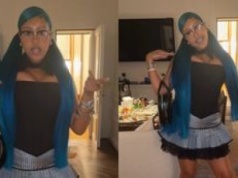12-letnia (!) North West szokuje internautów kolejną METAMORFOZĄ. W odważnej stylizacji wygłupia się na TikToku z Kim Kardashian...