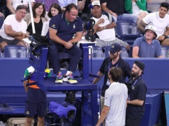 Szalona noc w US Open. Awantura i sensacyjna porażka byłego mistrza