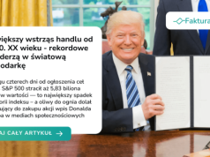 Największy wstrząs handlu od lat 30. XX wieku – rekordowe cła uderzą w światową gospodarkę