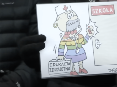 Pikieta pod Kuratorium Oświaty w Rzeszowie. Protest przeciw „Edukacji zdrowotnej”