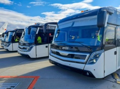 WELCOME: Nowe autobusy Cobus 3000 na Lotnisku Chopina