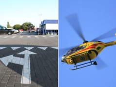 Potworny wypadek w Niemczech na parkingu pod supermarketem przy granicy z Polską. Dwie Polki ciężko ranne