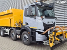 Iveco X-Way do łatania dziur w polskich drogach, z zabudową obsługiwaną z kabiny