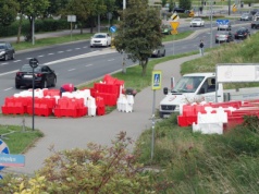Co dalej z tymczasowym rondem na osiedlu Generałów? Radny chce dodatkowego pasa