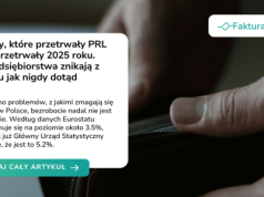 Firmy, które przetrwały PRL nie przetrwały 2025 roku. Przedsiębiorstwa znikają z rynku jak nigdy dotąd