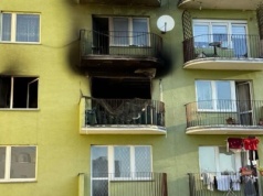 Pożar mieszkania w Brzegu Dolnym. Nie żyje 16-latek