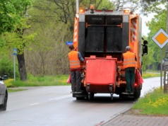 To miasto wprowadza pomarańczowe worki na śmieci. Mam nadzieję, że inni weźmą przykład