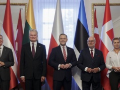 Belweder. Trwa spotkanie prezydenta z liderami państw regionu