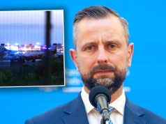 Szef MON zabrał głos ws. katastrofy F-16. 35-letni pilot pozostawił żonę i dwoje dzieci