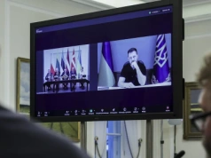 Zełenski podziękował Nawrockiemu