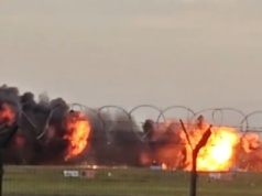 Katastrofa F-16 podczas ćwiczeń przed AirSHOW. Nie żyje pilot