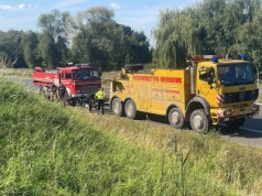 Strażacy z OSP Radłów nie dojechali do pożaru hali