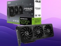 Karta graficzna Asus Prime GeForce RTX 5070 Ti Prime OC (16GB, DLSS 4) za 3483 zł w Amazon PL