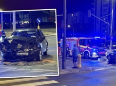 Wypadek w Warszawie. Wśród poszkodowanych kobieta w ciąży