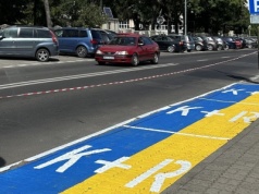 Zobaczyła pasy na ulicy w Rzeszowie i wpadła w szał. "Tu jest Polska!"