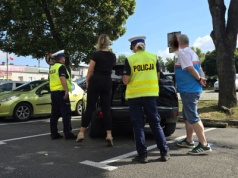 Konar spadł na samochód (ZDJĘCIA)