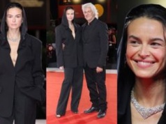 Zakapturzona Kasia Smutniak bryluje w Wenecji ze starszym o dwie dekady mężem